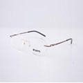 Wholesale stock rimless eyewear eyeglasses optical frames  2