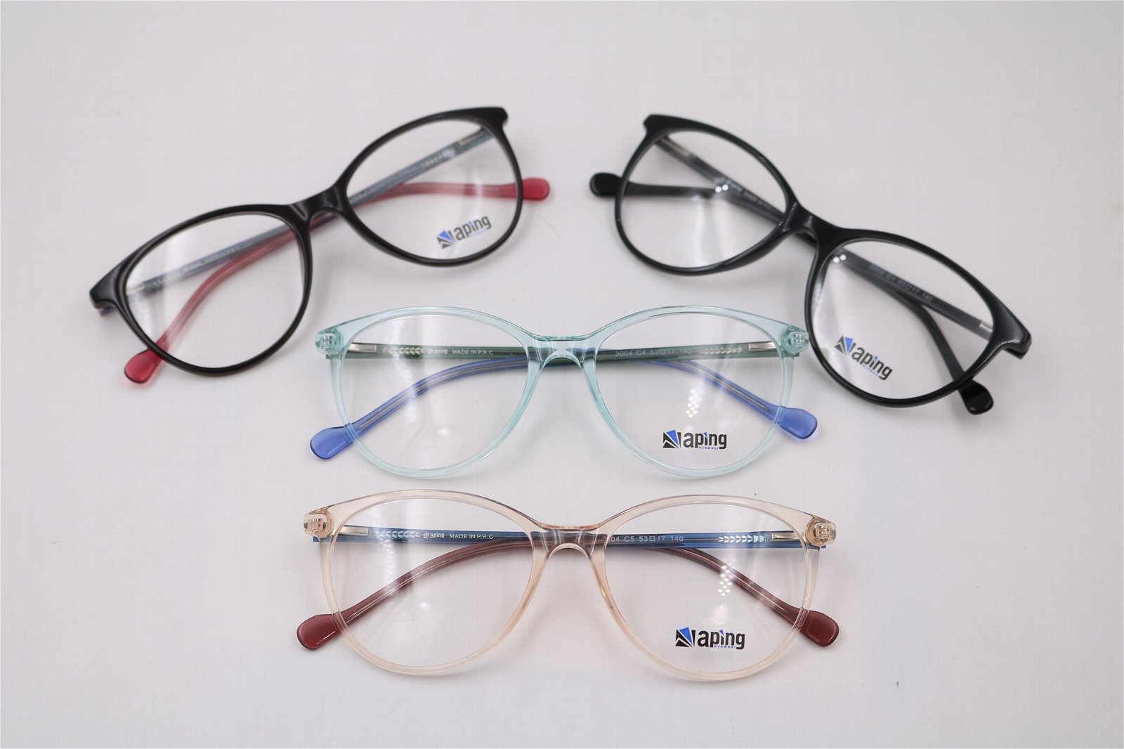 Wholesale oval Acetate spectacles optical eyewear eye glasses frames