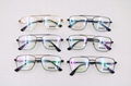 Factory metal square spectacle optical