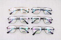 Factory metal square spectacle optical eyeglass frame