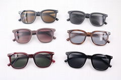 Aping 6117 High quality sunglasses fashion design acetate frame shades unisex