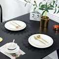 WANTU JH8008 BLACK Vinyl Placemat 1