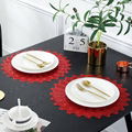 WANTU JH8008 RED Vinyl Placemat 1