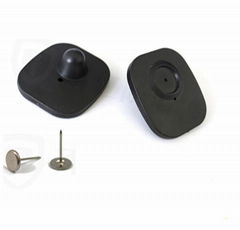 RF Black Mini Tag With Pin