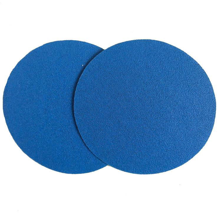 Factory supply 125mmm Alumina oxide velcro  sanding disc 5