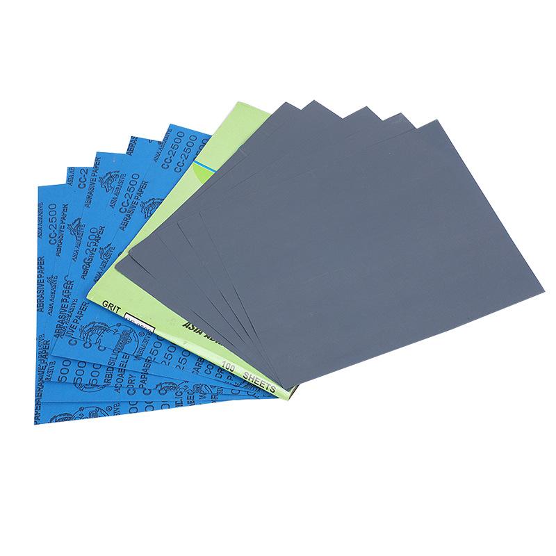 230x280mm 3000grit abrasive waterproof sandpaper 5