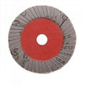 China supply korea flower flexible blue abrasive flap discs 1