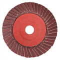 China supply korea flower flexible blue abrasive flap discs 5