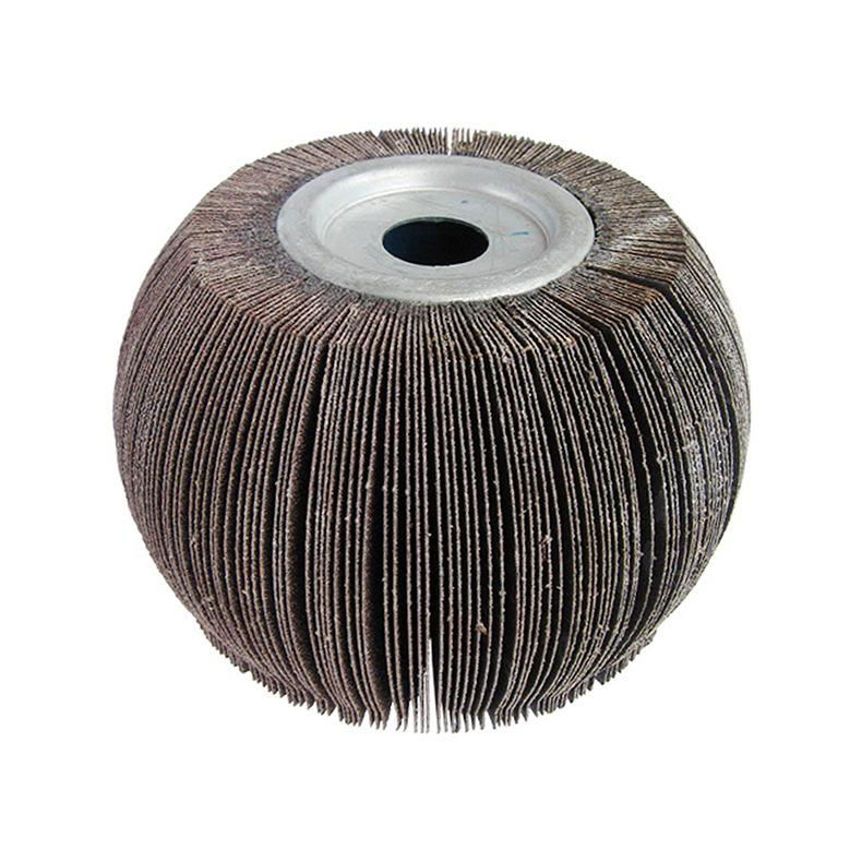 China Supplier 250mm aluminium oxide sand flap wheels 2