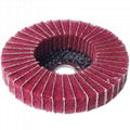 China supplier non-woven surface conditioning fiber Combi flap wheel  5