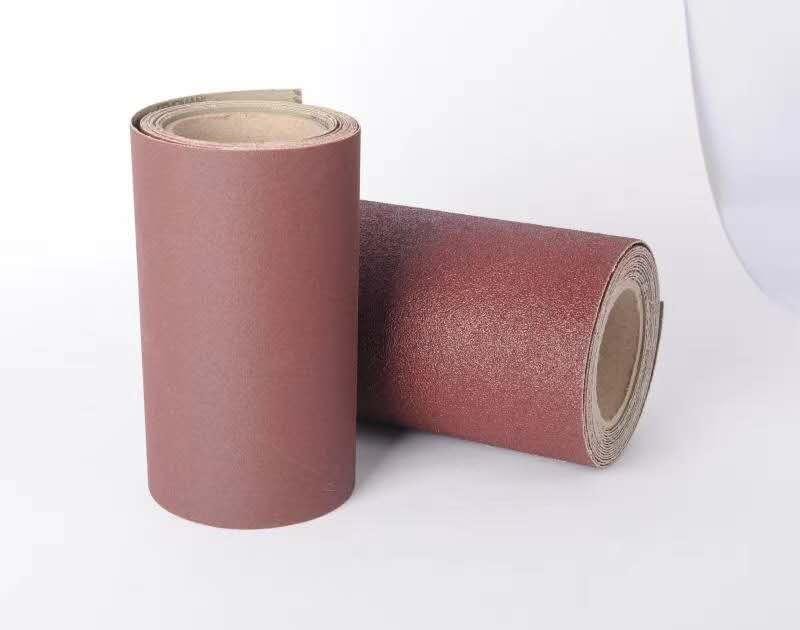 China manufacture hand use JB-5 emery sanding cloth roller 5
