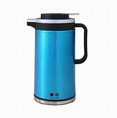 Blue 1.8L Electric Kettle keep warm function