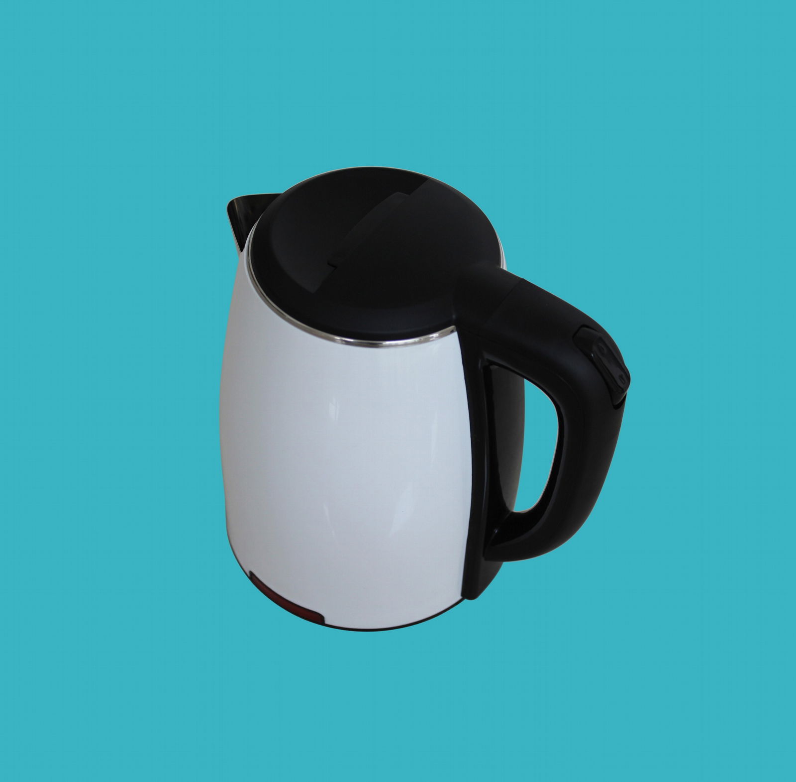 White colored double layer 1.8L Electric Kettle  2