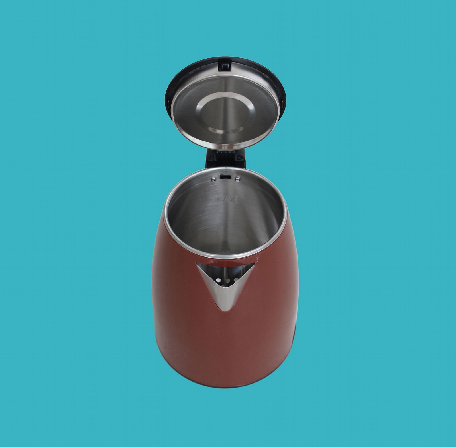 Brown colored double layer 1.8L Electric Kettle  3