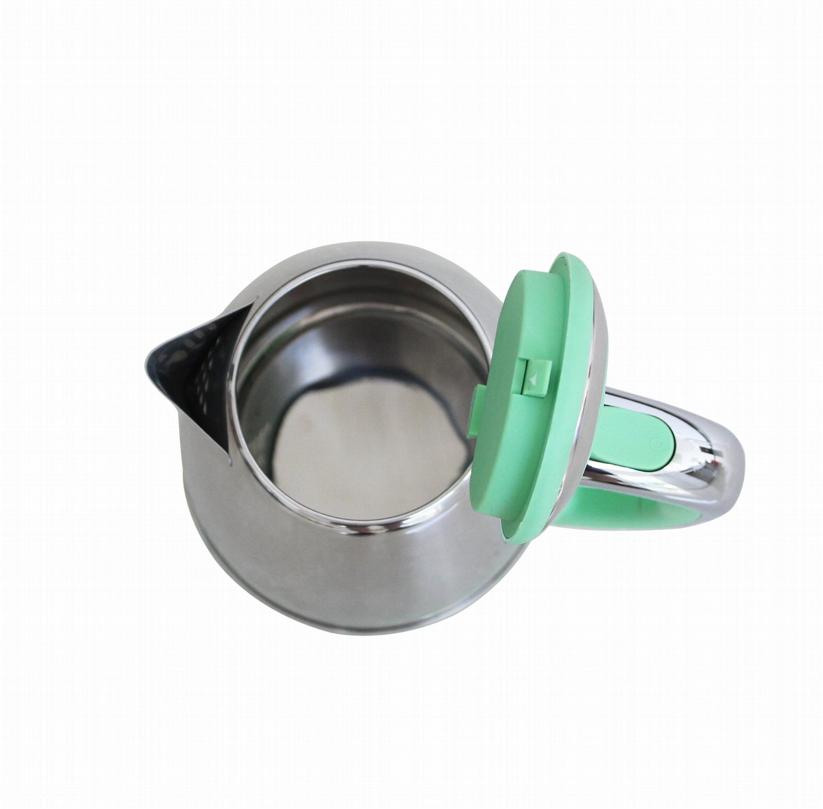 green colored plating 1.8L Electric Kettle 3