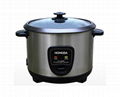 Popular Cylindrical type stainless steel 1.8L Electric Rice cooker 1