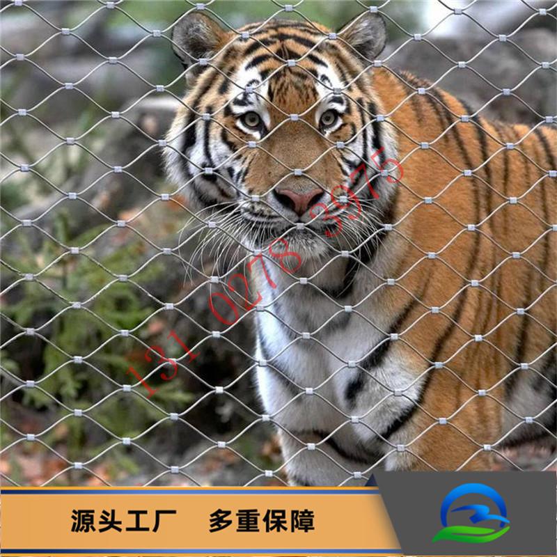 攝像頭防護網動物園金屬編織網鋼絲繩網一樓底層防護網 3