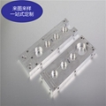 Custom Sheet Metal Stamping Parts aluminum punch cover  2