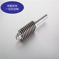 Customized  high precision steel spindle CNC parts  2