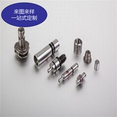 Customized  high precision steel spindle CNC parts 