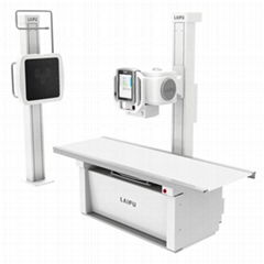 Fixed dual column FPD medical digital x