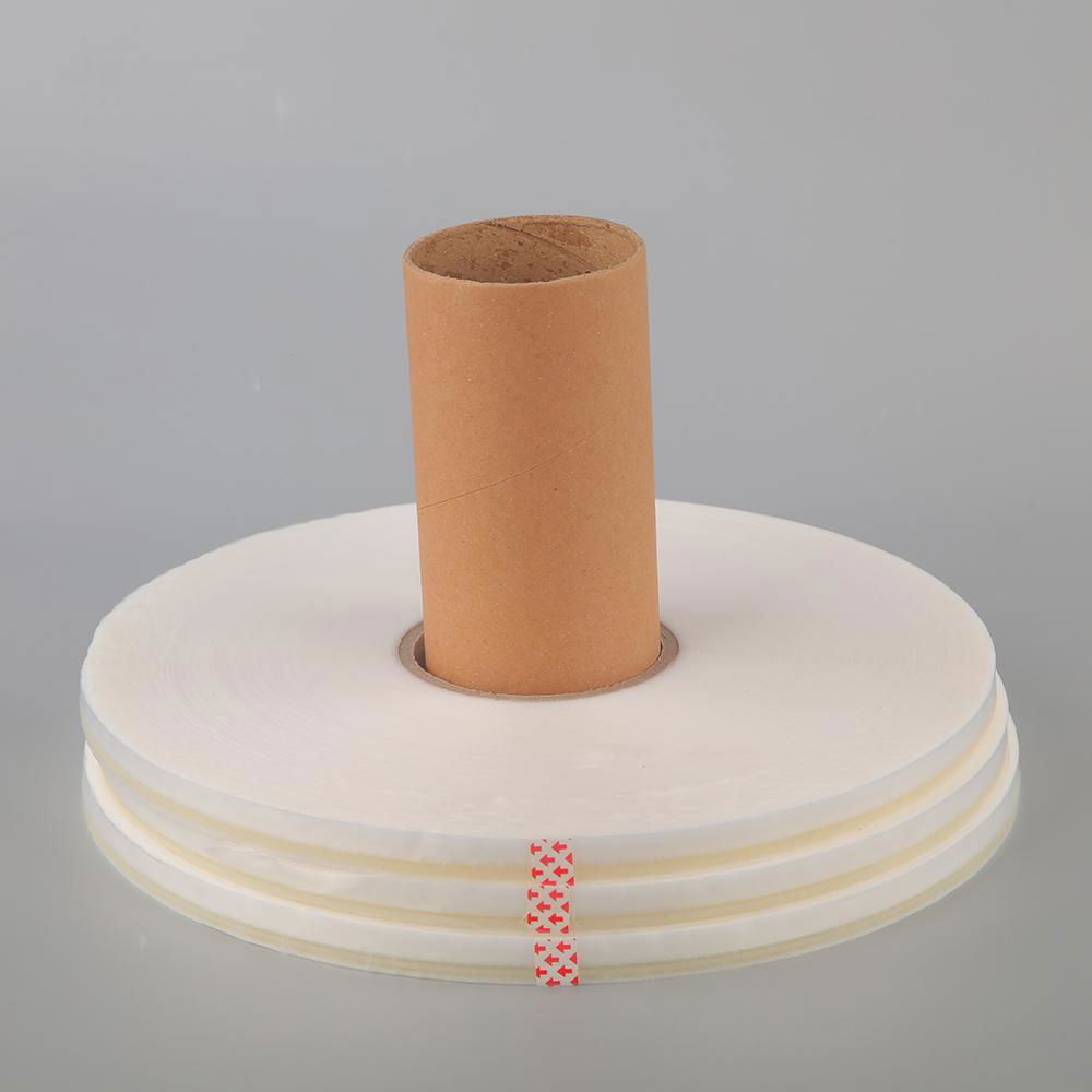 Double Sided Releasing Red Liner Easy to Tear Bag Sealing Tape 5