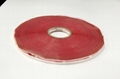 14mm*4/6*1000m Red Liner Resealable Bag Sealing Tape for CPP Polymer Bag