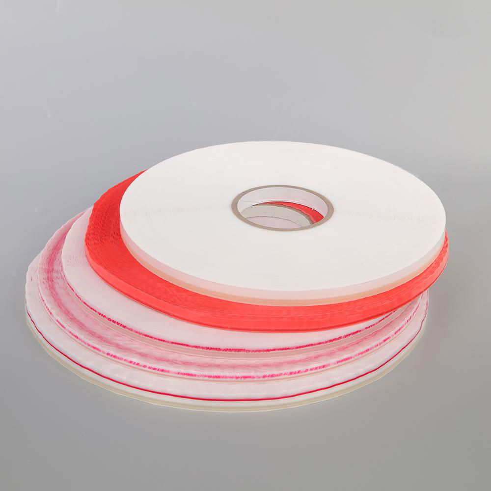 15mm*5/7*1000m OEM Resealable Bag Sealing Tape for CPP Polymer Bag 2