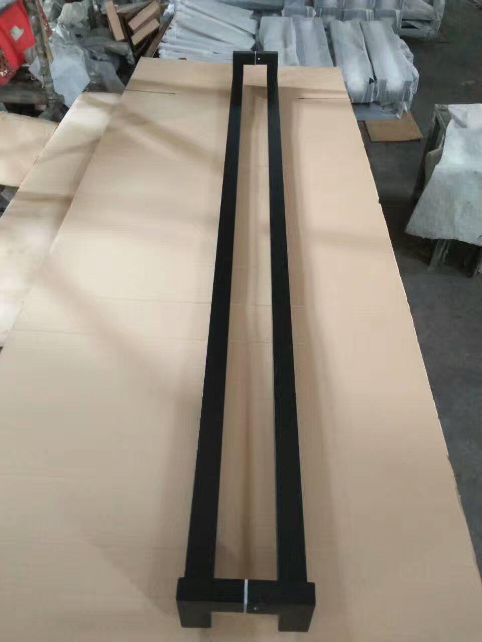 简易H型中式不锈钢红古铜玻璃门拉手厂家直销 2