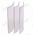 Bent tempered glass