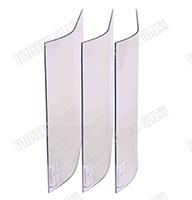 Bent tempered glass