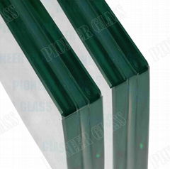 Tempered laminated glass