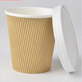 Triple Wall Ripple Kraft Paper Soup Cup