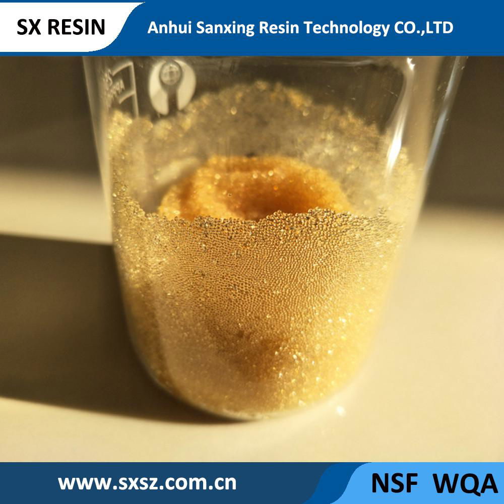 001*7  Strong Acid Cation Exchange Resin 4