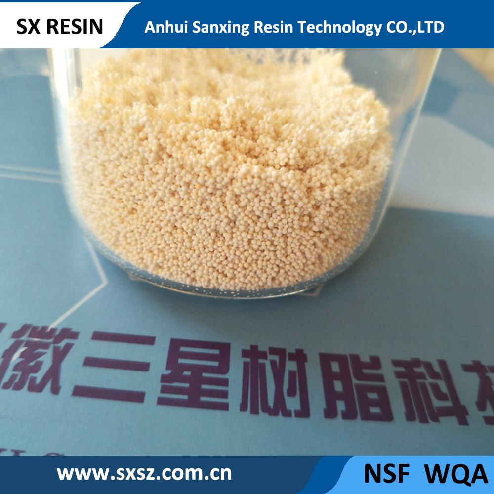 D301 Macroporous weak base anion exchange resin 2