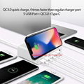 Fast Charge QC3.0 Usb Charger 6 Ports Wireless Charging Station 2