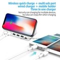 Fast Charge QC3.0 Usb Charger 6 Ports Wireless Charging Station 3