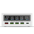 5 USB Ports LCD Display PD65W Touch Switch Chargers For Cargadores De Celular 1