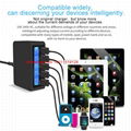 QC3.0 Multiple USB Charger With 5 Port Usb Charger For Smart Phone 5