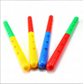 Colorful noise maker toy musical instruments rain maker