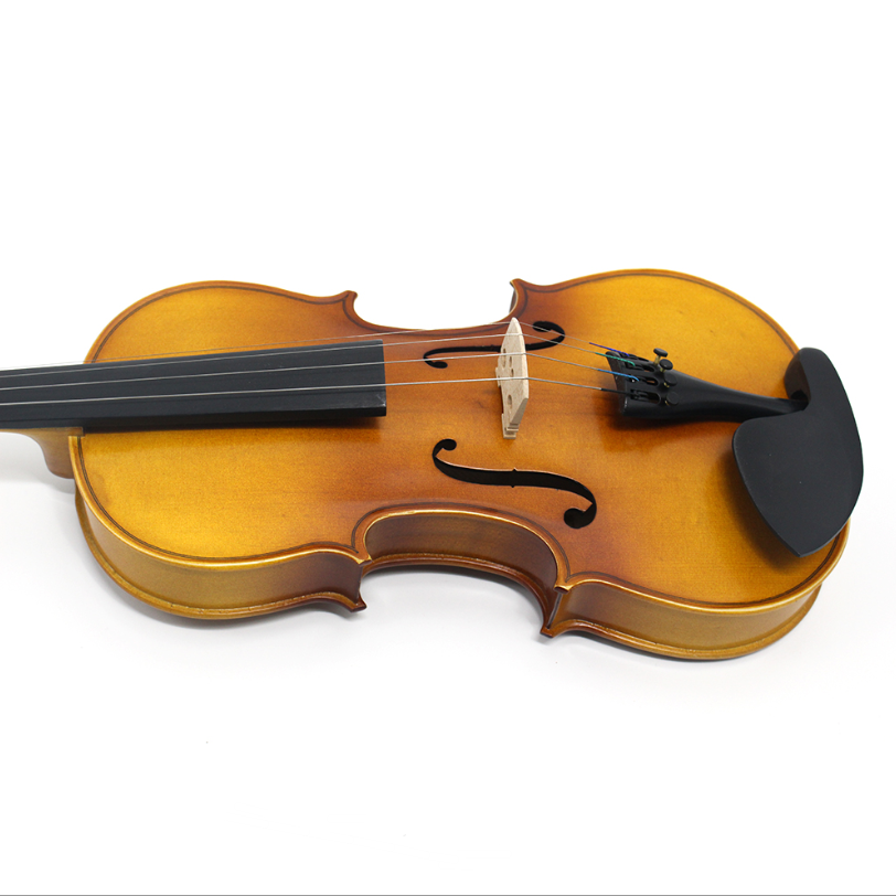 violin wholesale Student Solid Violin Musical Instrument 3