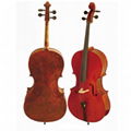 Grade german Handmade 4/4 cello with bow