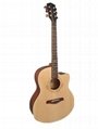 Spruce Material 36-inch Folk Acoustic Guitar Is Suitable For Beginners