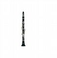  Professional Ebony Wood Silver Plated 18 Keys 4 Rings G Tone German Clarinet