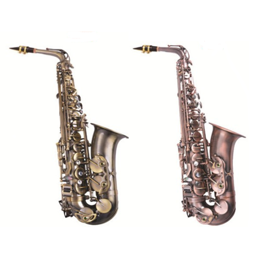 Brass Instrument Cheap Silver Alto Saxophone (China Manufacturer