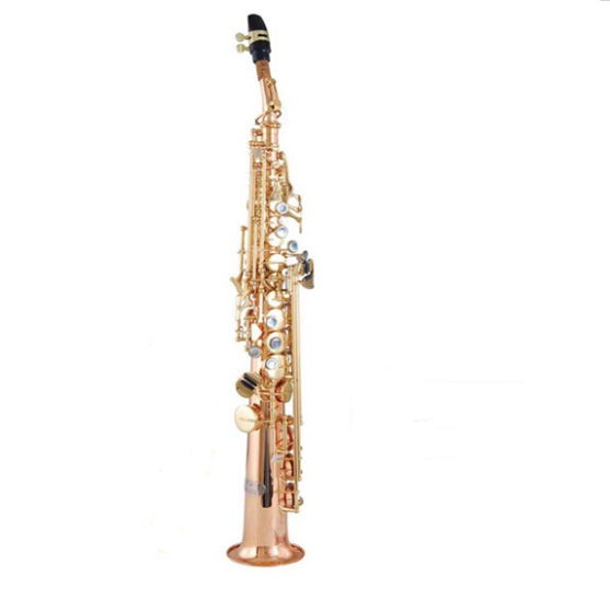 Soprano Antique Copper Bb Tone Saxophone 2