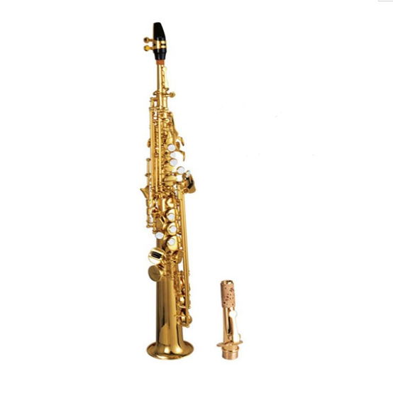 Soprano Antique Copper Bb Tone Saxophone 3