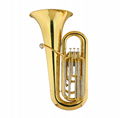 Eb Key Gold Lacquer Alto Horn 1