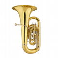 Eb Key Gold Lacquer Alto Horn 2