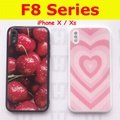 Sublimation 2D Phone Cases - F8 (Glossy Glass Insert)
